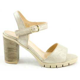 Mariettas Sandaler på stolpen 2713702 guld beige gylden