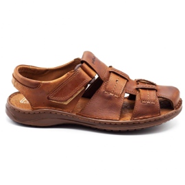 Polbut SA07 røde sandaler orange
