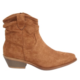 Cowboystøvler til kvinder camel 99-65 Camel brun