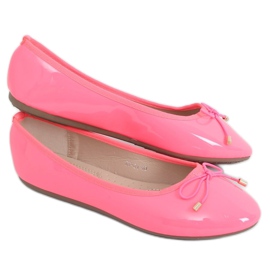 Neonrosa ballerinaer DY-01 Fuchsia lyserød