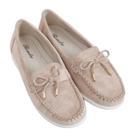 Kvinder beige loafers RQ-2 Beige