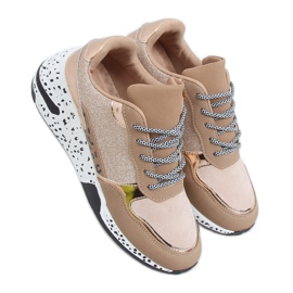 Champagne sportssko BL215P Champagne lyserød flerfarvet