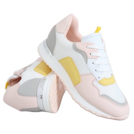 Flerfarvede sportssko C915 Pink flerfarvet