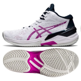 Asics Sky Elite Ff Mt W 1052A023-103 volleyballsko hvid hvid