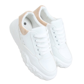 Hvide damesko VL124P Beige