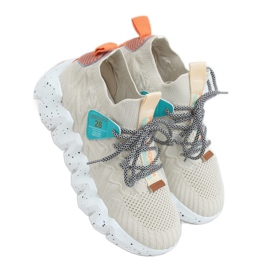 Højsål beige NB387 Beige sportssko