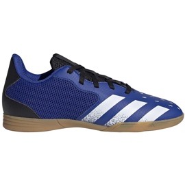 Adidas Predator Freak.4 In Sala Junior FY1043 fodboldstøvler sort blå