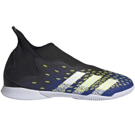 Adidas Predator Freak.3 Ll I Junior fodboldstøvler, sort og marineblå FY0994