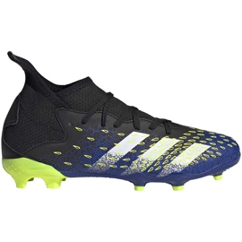 Fodboldstøvler adidas Predator Freak.3 Fg Junior marineblå FY0613 sort sort