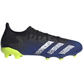Fodboldstøvler adidas Predator Freak.3 L Fg marineblå-sort-grøn FY0615