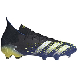 Fodboldstøvler adidas Predator Freak.1 Fg sort-marineblå-grøn FY0743