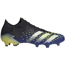 Fodboldstøvler adidas Predator Freak.1 L Fg sort-blå-grøn FY0745