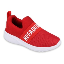 Befado børnesko 516X081 hvid rød