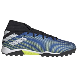 Adidas Nemeziz.3 Tf fodboldsko blå-grøn-sort FW7407