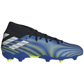 Fodboldstøvler adidas Nemeziz.3 Fg blå-grøn FW7349