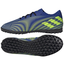 Adidas Nemeziz.4 Tf M FW7405 fodboldstøvler flerfarvet blå