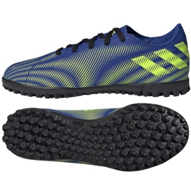 Adidas Nemeziz.4 Tf Jr FY0824 fodboldstøvler flerfarvet blå