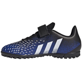Adidas Predator Freak.4 H&amp;L Tf Jr FY0628 fodboldstøvler hvid, marineblå, sort blå