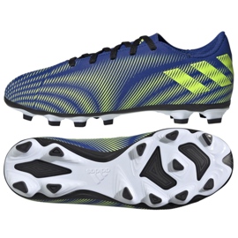 Adidas Nemeziz.4 FxG Jr FY0822 fodboldstøvler flerfarvet blå