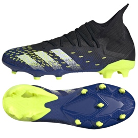 Adidas Predator Freak.3 Fg M FY0610 fodboldstøvler hvid, sort, kongelig sort