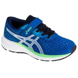 Asics Pre Excite 7 Ps Jr 1014A101-401 hvid marine blå blå