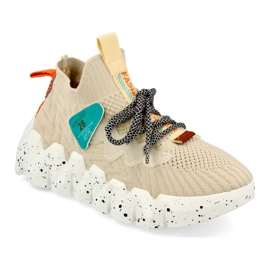 PS1 Sportsokker til kvinder Beige Fashion Pioneer brun