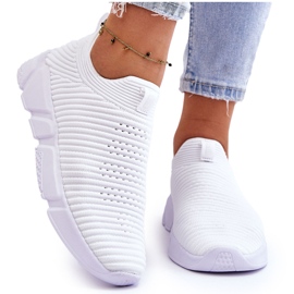 Kvinders sportssko Slip-on Big Star DD274460 Hvid