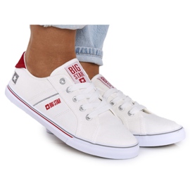 Kvinders sneakers Big Star DD274892 Hvid-Rød
