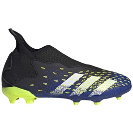Fodboldstøvler adidas Predator Freak.3 Ll Fg sort-grøn-marineblå Junior FY0618