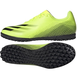 Adidas X Ghosted.4 Tf M FW6917 fodboldstøvler flerfarvet gul