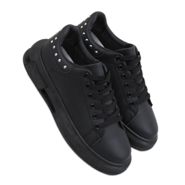 Sorte kvinders sneakers SC36 All Black