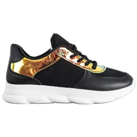SHELOVET Klassiske sorte sneakers