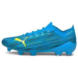 Fodboldsko Puma Ultra 1.2 Fg Ag blå-gul 106299 01