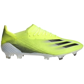 Adidas X Ghosted.1 Fg fodboldstøvler gul-sort FW6898 gul, sort
