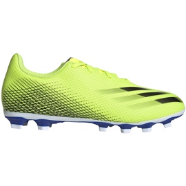 Adidas X Ghosted.4 FxG fodboldsko gul-sort FW6953 gul, sort