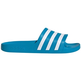 Adidas Adilette Aqua blå hjemmesko FY8047 hvid