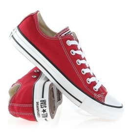 Converse Chuck Taylor All Star W 147136C sko hvid rød