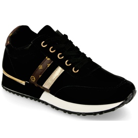 Kvinders sportssko Sneakers Sort livsstil