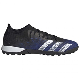Adidas Predator Freak .3 L Tf M FY0616 fodboldstøvler hvid, sort, marineblå marine blå