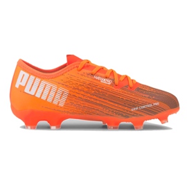Puma Ultra 1.1 Fg Ag Junior 106097 01 fodboldstøvler orange orange