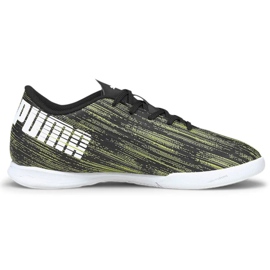 Puma Ultra 4.2 It Junior fodboldsko sort-grøn-hvid 106368 02 flerfarvet
