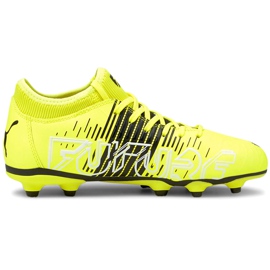 Puma Future Z 4.1 Fg Ag Junior fodboldstøvler gul 106400 01