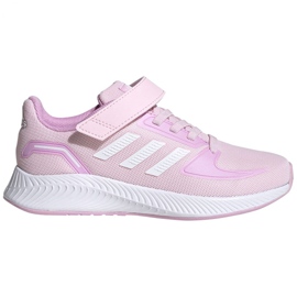Sko adidas Runfalcon 2.0 C Jr FZ0119 sort lyserød