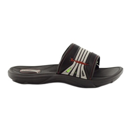 Rider Børns flip flops til 80341 Black-Gray Stripes sort sort