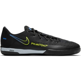 Nike React Phantom Gt Pro Ic fodboldsko sort CK8463 090