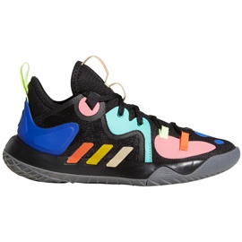 Adidas Harden Stepback 2 børnesko sort FZ1546 flerfarvet flerfarvet