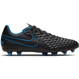 Nike Tiempo Legend 8 Club FG / MG M AT6107-090 fodboldsko sort sort