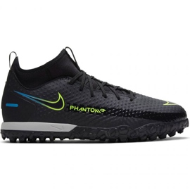 Nike Phantom Gt Academy Df Tf Jr CW6695-090 fodboldsko sort sort