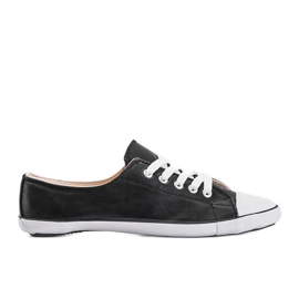 Klassiske sneakers Materiale D-3 Sort