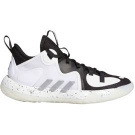 Adidas Harden Stepback 2 Jr FZ1545 basketballsko hvid, hvid, sort hvid